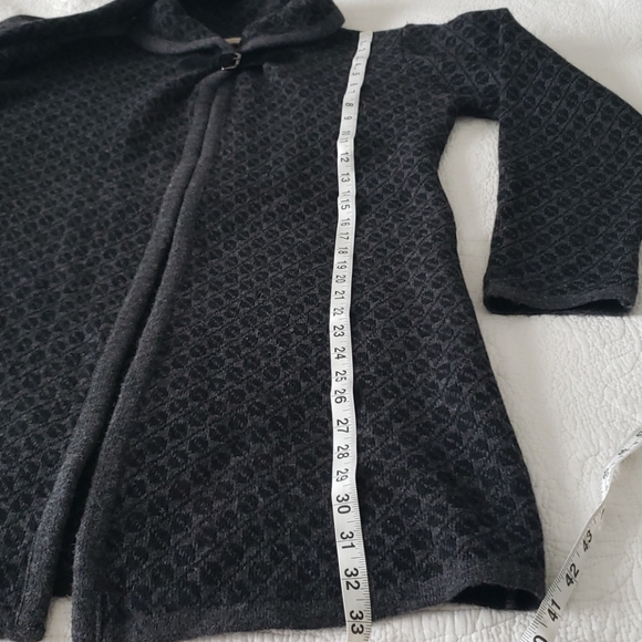 Chiaramente Made in Italy Wool Long Sweater Coat - Picture 11 of 14